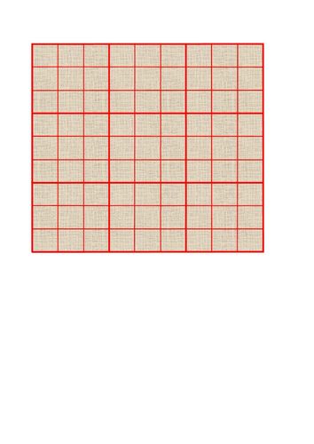Spielteppich Sudoku, incl. Zubehör