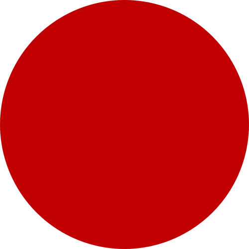 Outdoor runde SitzkreisMat rot, versch. Größen