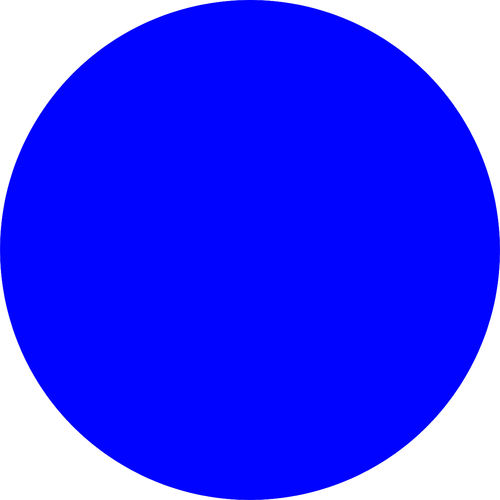 Outdoor runde SitzkreisMat blau, versch. Größen
